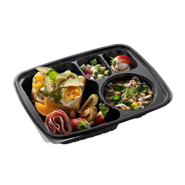 خرید ظرف یکبار مصرف چهار خانه کد 402