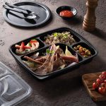 قیمت ظرف یکبار مصرف چهار خانه کد 403
