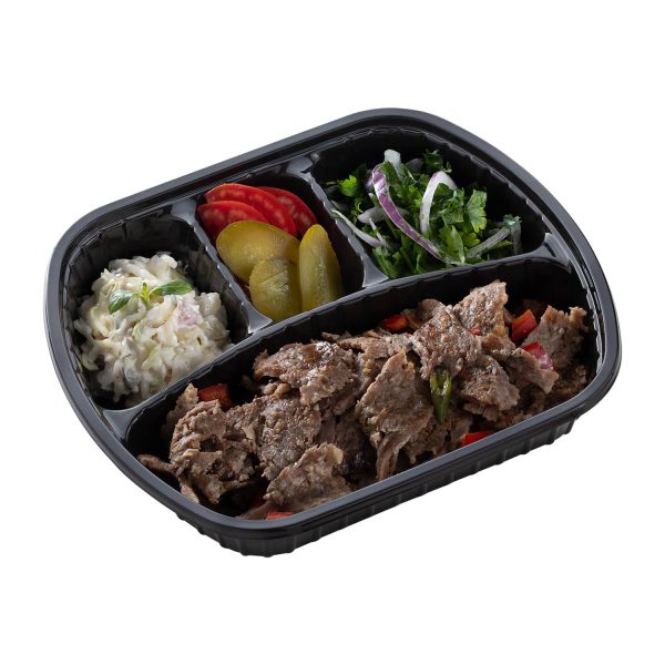 خرید ظرف یکبار مصرف چهار خانه کد 604