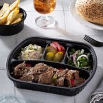 ظرف یکبار مصرف چهار خانه 604