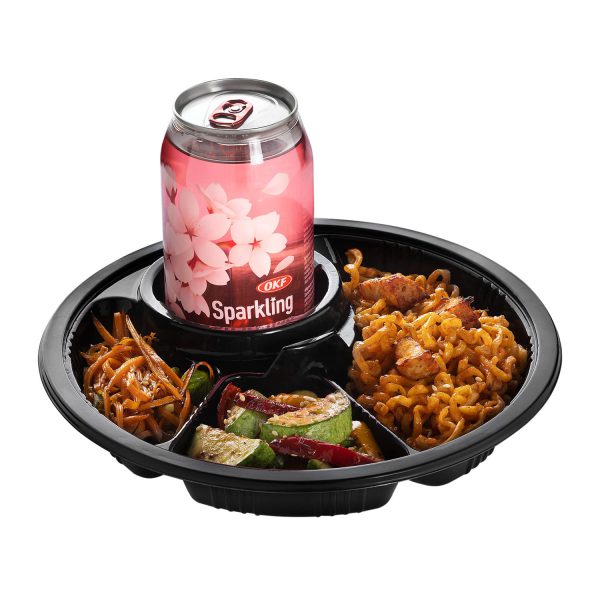 قیمت ظرف یکبار مصرف چهار خانه کد FT124