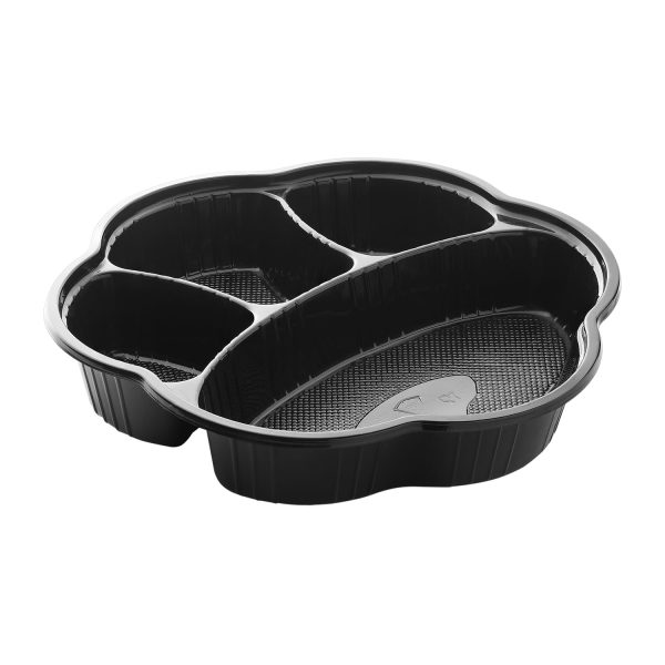 ظرف یکبار مصرف چهار خانه کد M4