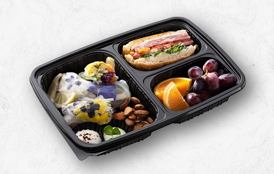 ظروف یکبار مصرف چند خانه