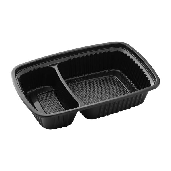 ظرف یکبار مصرف دو خانه کد L12