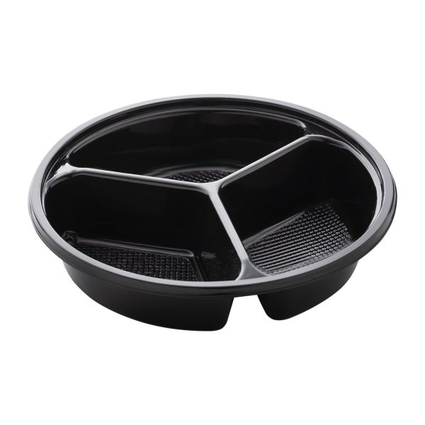 ظرف یکبار مصرف سه خانه کد HD703