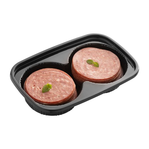 خرید ظرف یکبار مصرف دو خانه کد L2